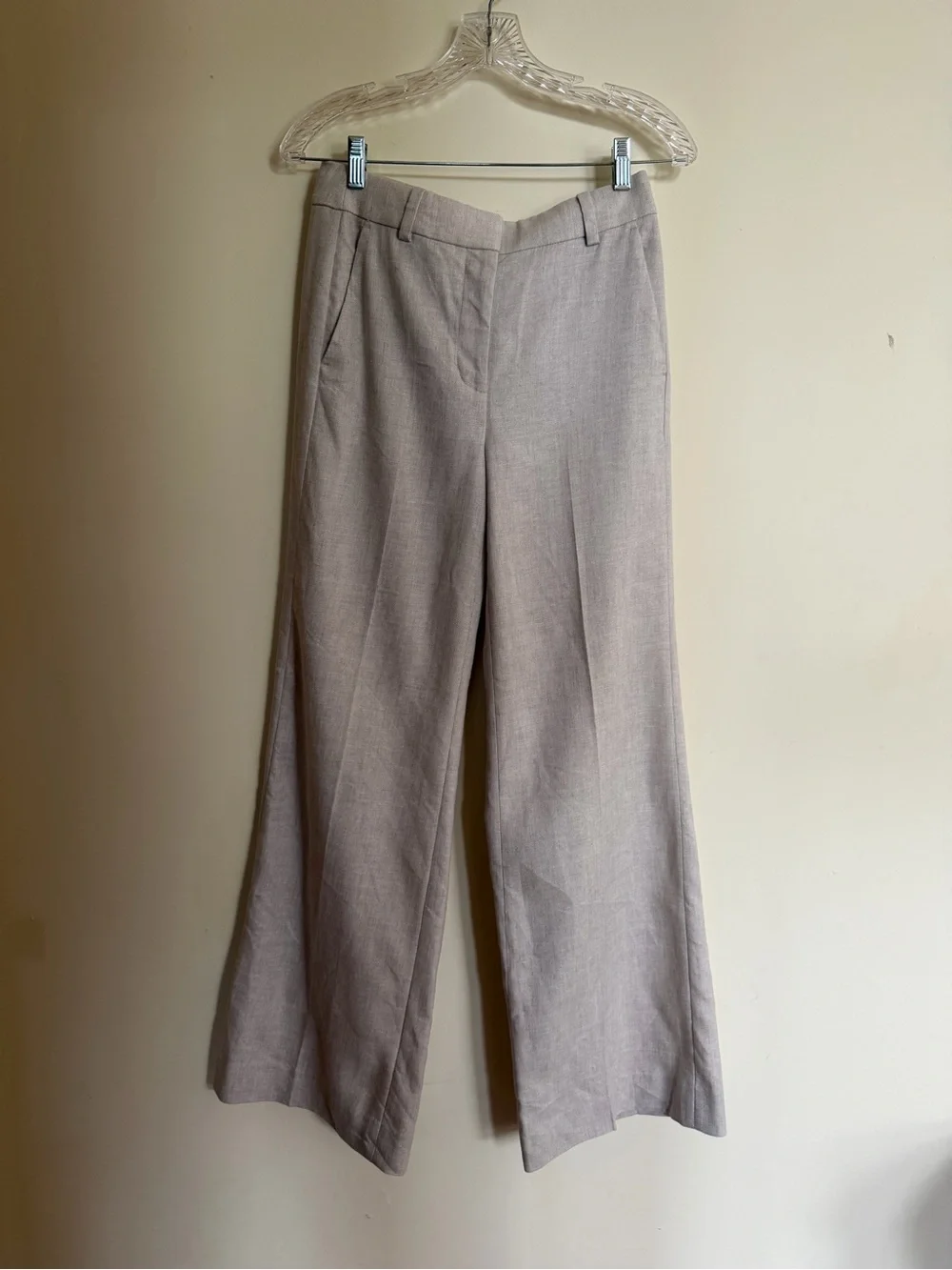 J.Crew Carolina Flare Pant in Stretch Linen Blend